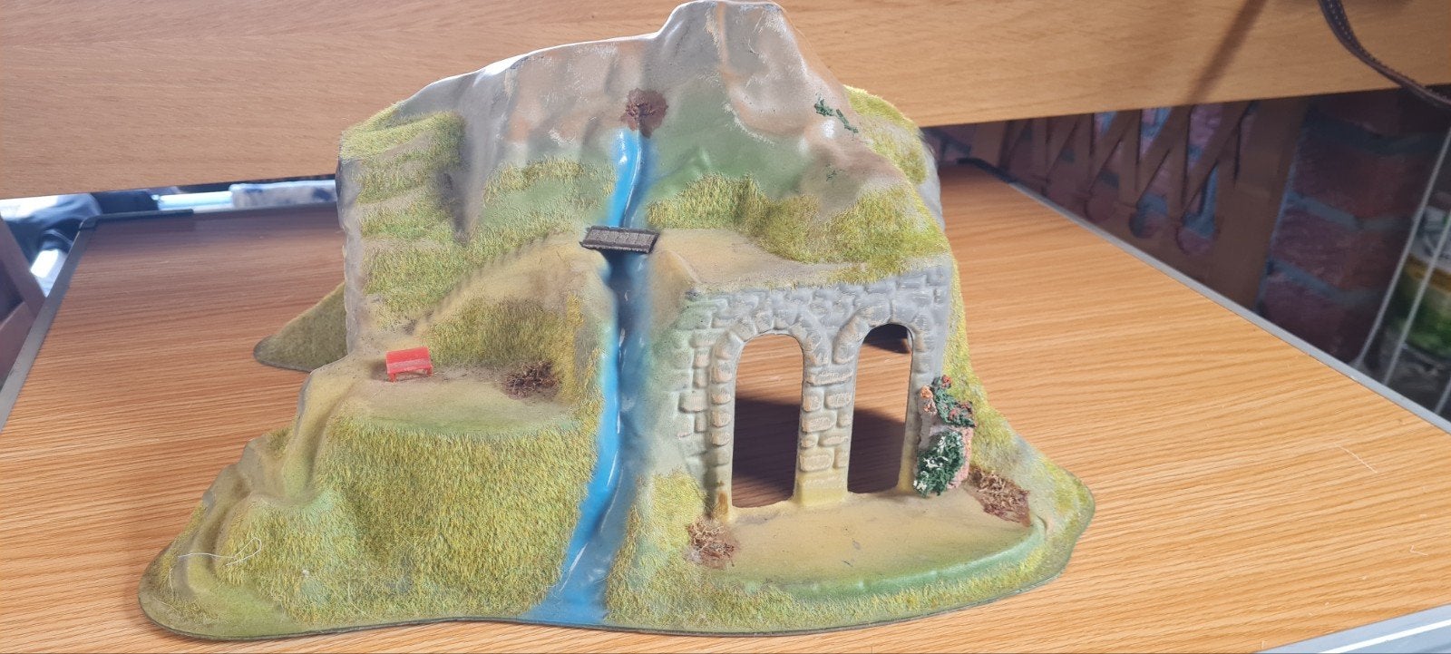 Spoorbaan Tunnel Berglandschap voor Modelspoorbaan, Ophalen of Verzenden, Gebruikt