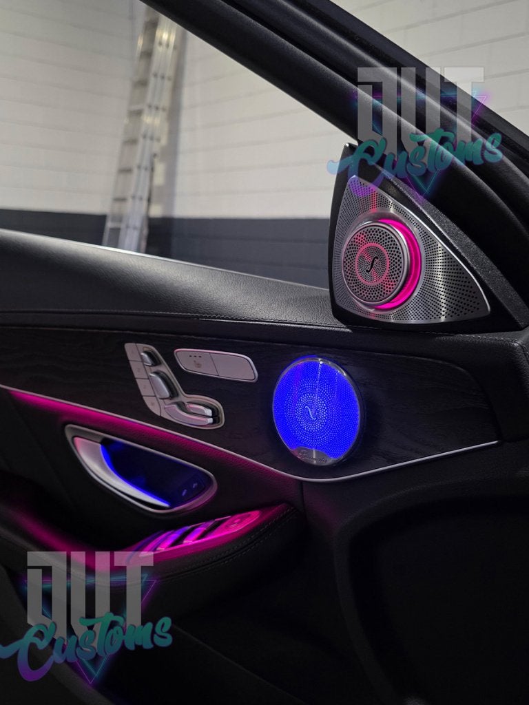 Mercedes C Klasse W205 Sfeerverlichting Ambient Light Inbouw, Ophalen, Info@dvtcustoms.nl, Mercedes-Benz, DVT Customs