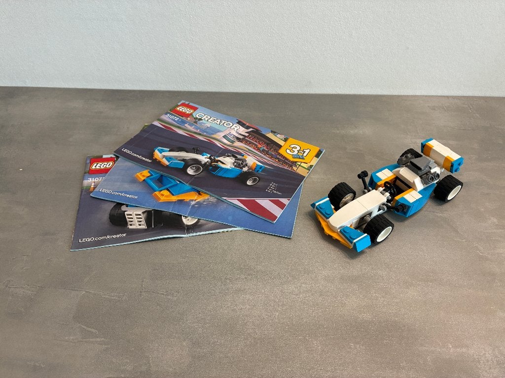 Lego 31072 Creator Extreme motoren 3 in 1, Lego, Inclusief instructies, Ophalen of Verzenden, Zo goed als nieuw
