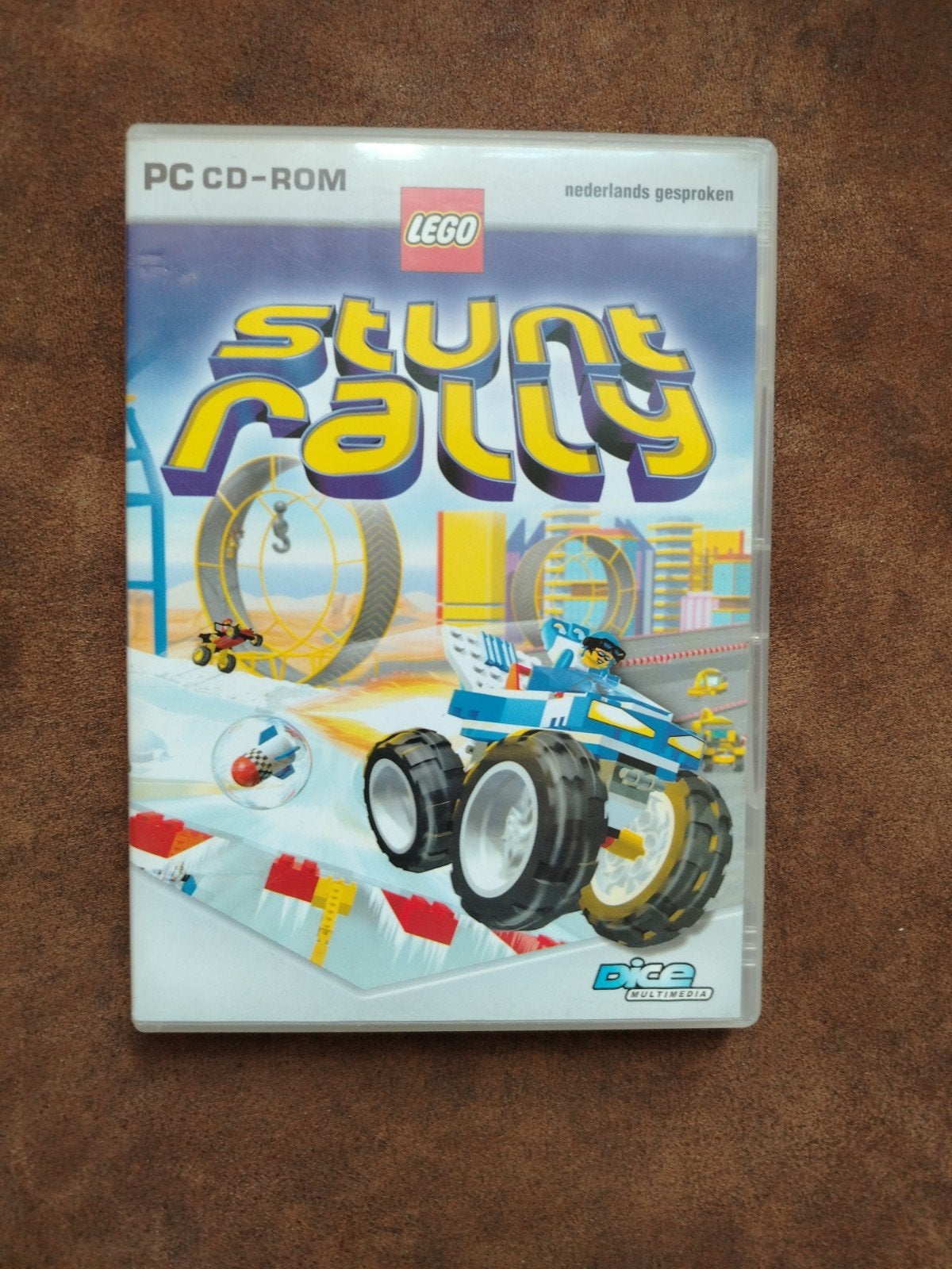 Lego Stunt Rally PC CD-ROM - Nederlands gesproken, Gebruikt, 1 speler, Racen en Vliegen, Ophalen of Verzenden