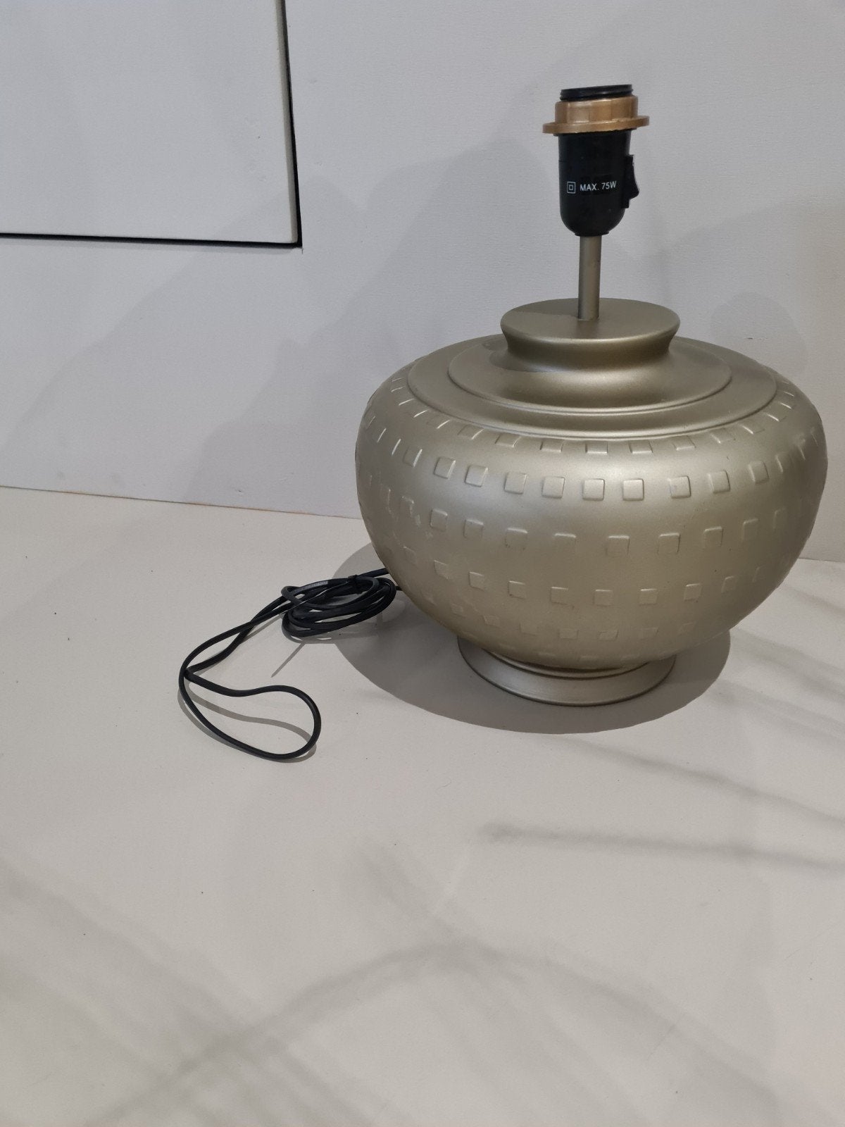 Prachtige Vintage IKEA Lampvoet (Goud/Messing) – Design uit, Gebruikt, Goud, Met schakelaar, Sfeerlamp