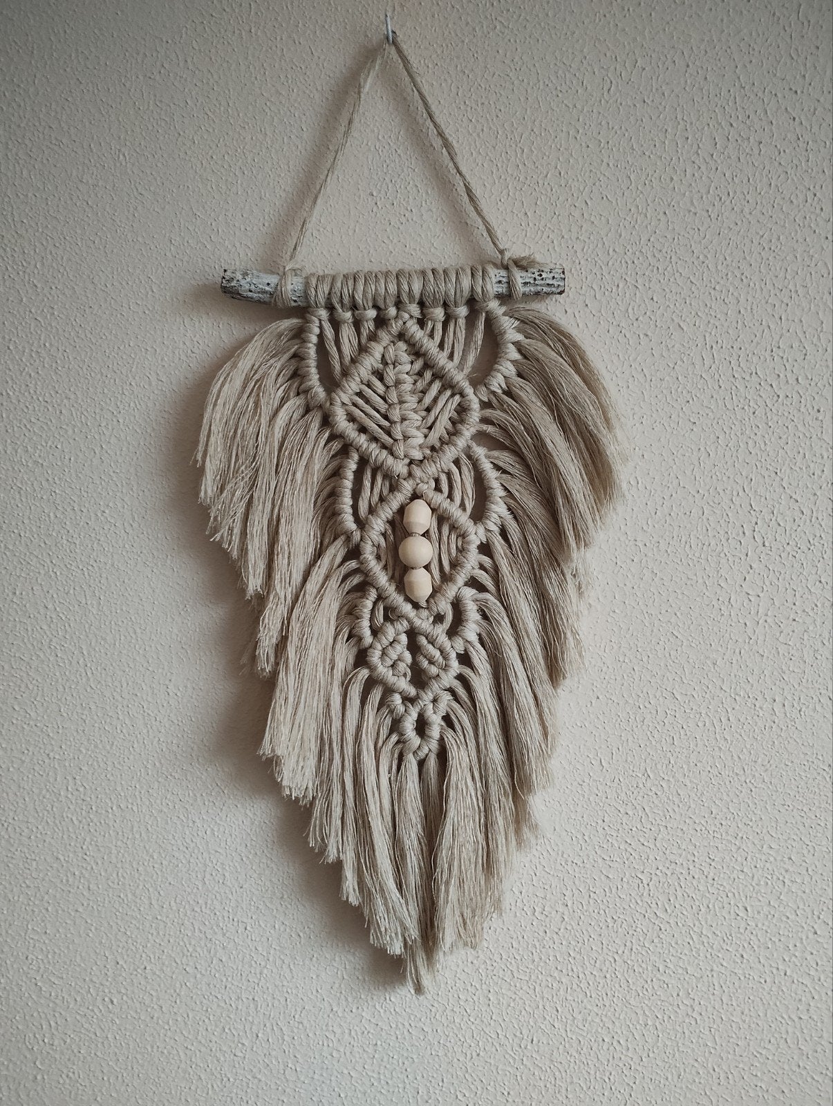 Handgemaakte macramé veer. Sisters Forever., Ophalen of Verzenden, Nieuw