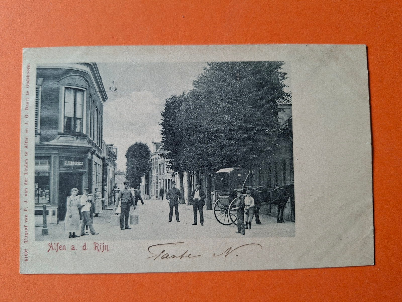 Alfen a. d. Rijn P7, Ophalen of Verzenden, Voor 1920, Zuid-Holland