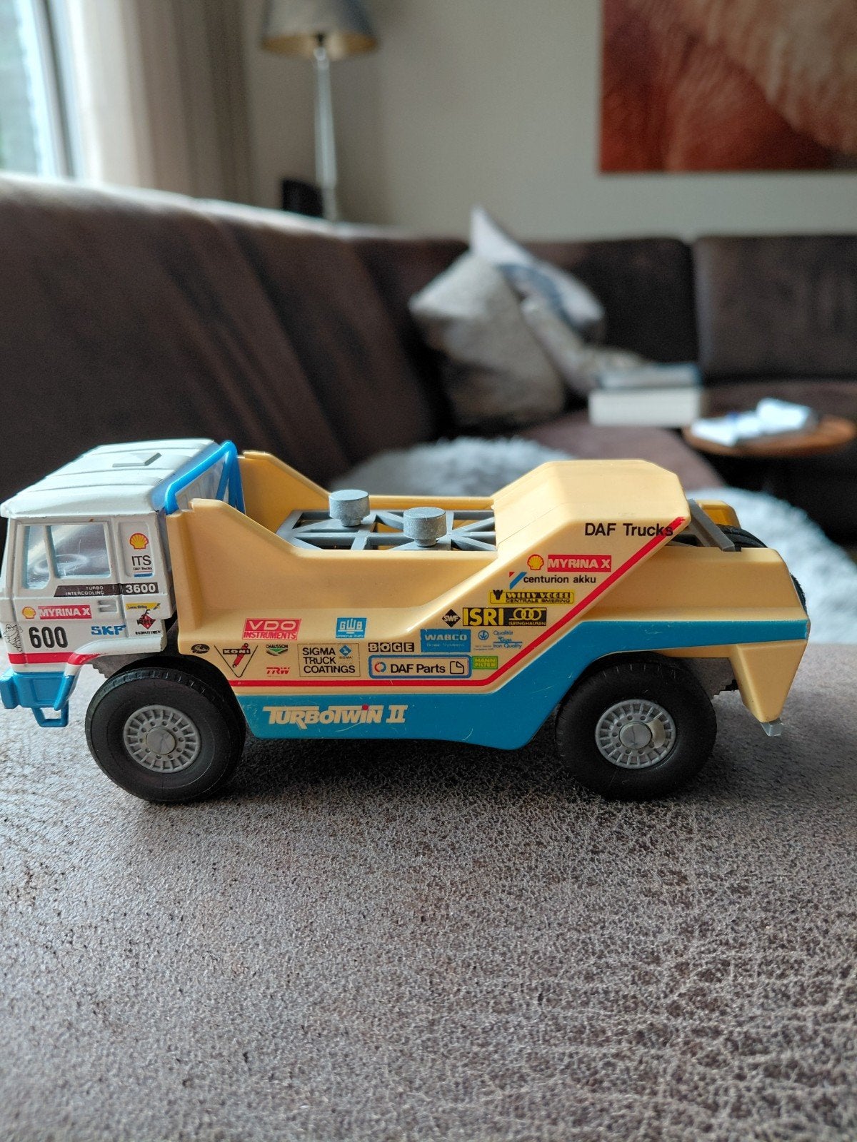 DAF Turbotwin II Dakar Rally Truck Model, Overige merken, Gebruikt, 1:32 tot 1:50, Ophalen of Verzenden