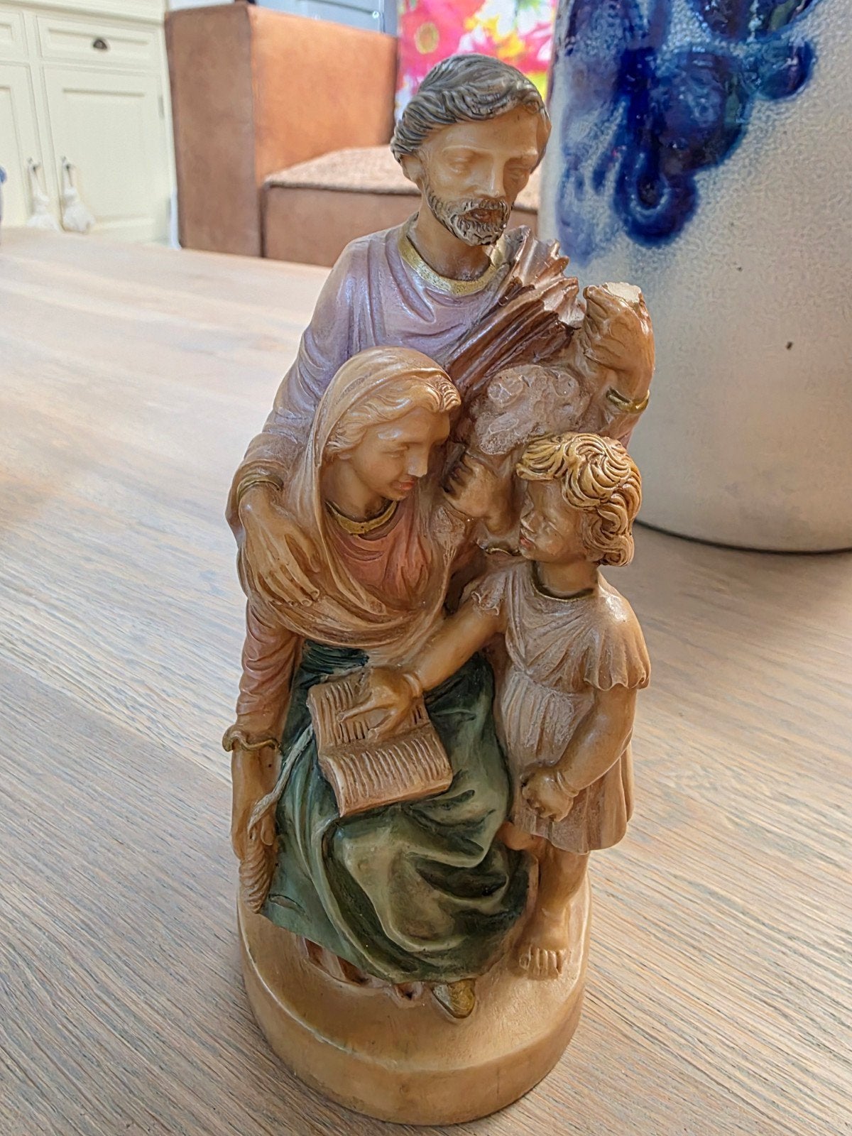 de Heilige familie, Ophalen of Verzenden, Gebruikt, Beeld(je)