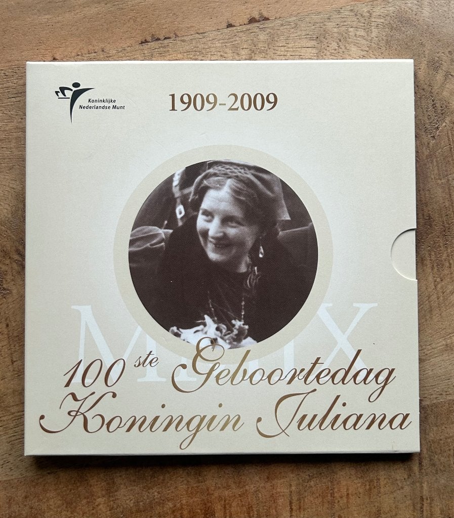 Zilveren 100ste geboortedag Juliana munt, Ophalen of Verzenden, Koningin Juliana