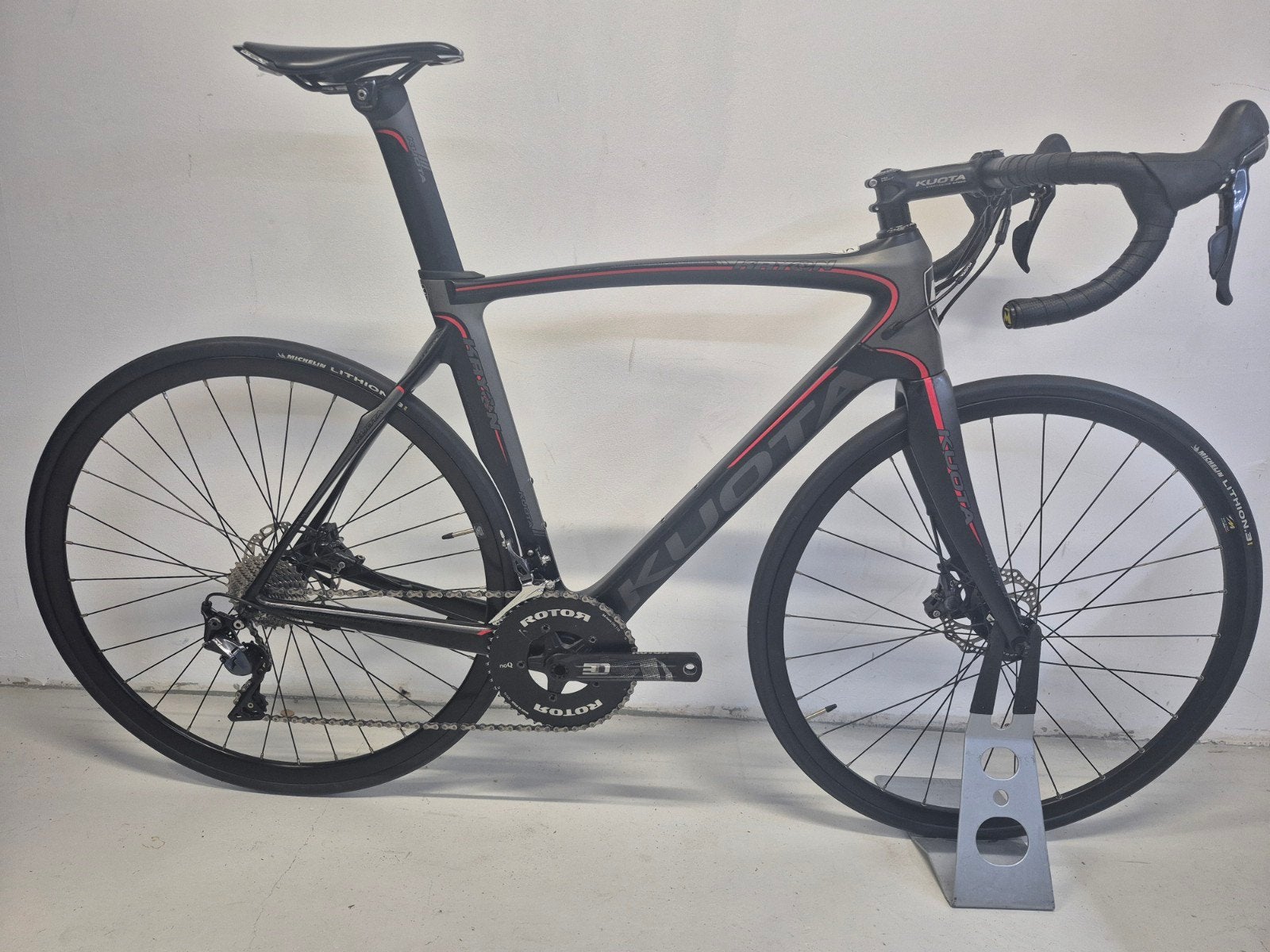 Kuota Kryon Full Carbon, Ultegra, Schijfremmen, Fietsen en Brommers, 28 inch, Carbon, Zo goed als nieuw, Dames