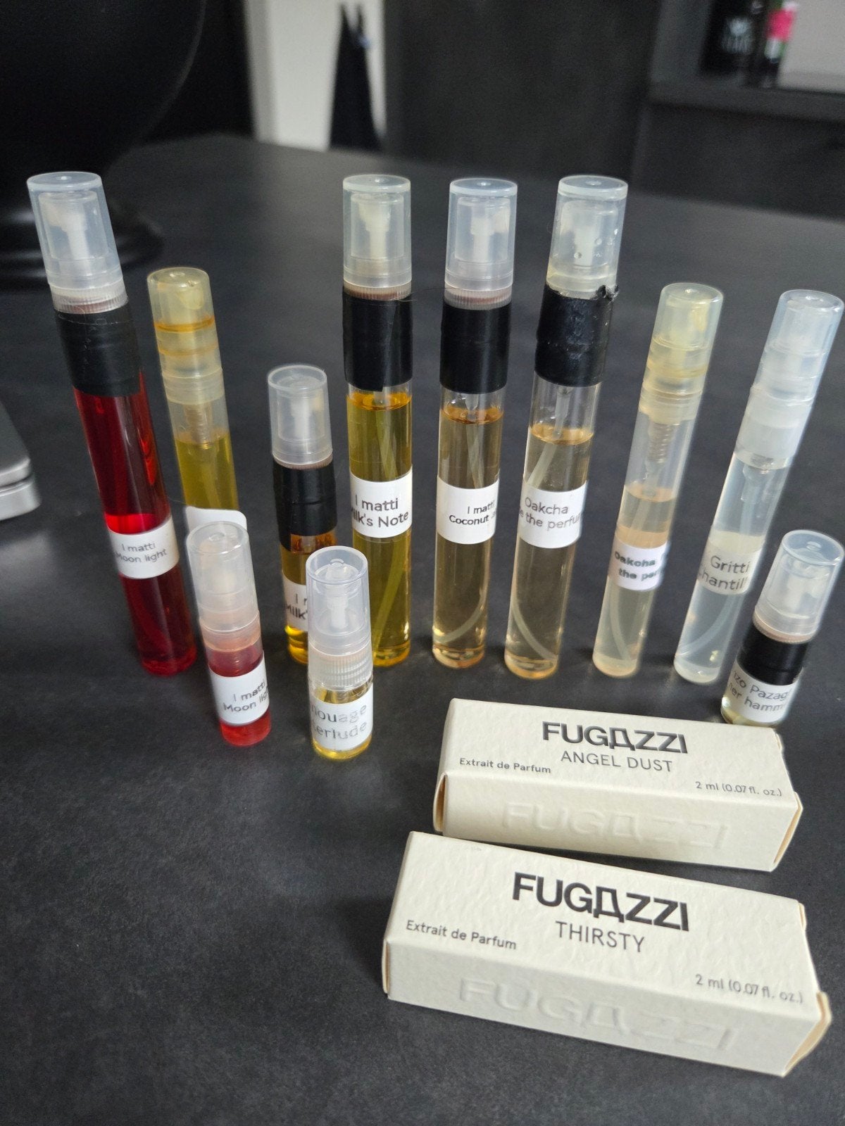 42x samples, niche Bianco Latte • DUA • Mancera • I Matti en, Ophalen of Verzenden, Gebruikt