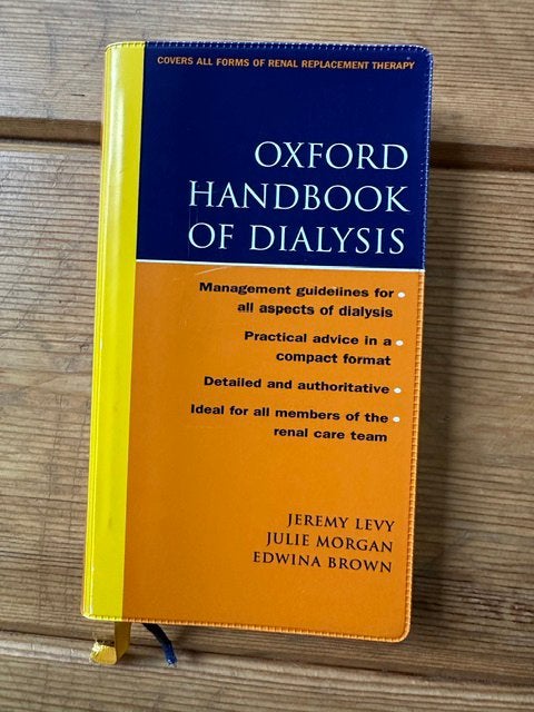 Oxford handbook of dialysis, Boeken, Ophalen, Zo goed als nieuw, Ziekte en Allergie