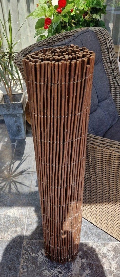 Wilgenmat 2,5 x 1,0 m - Dikke uitvoering, 1 cm takken, Ophalen, Nieuw, Minder dan 3 meter
