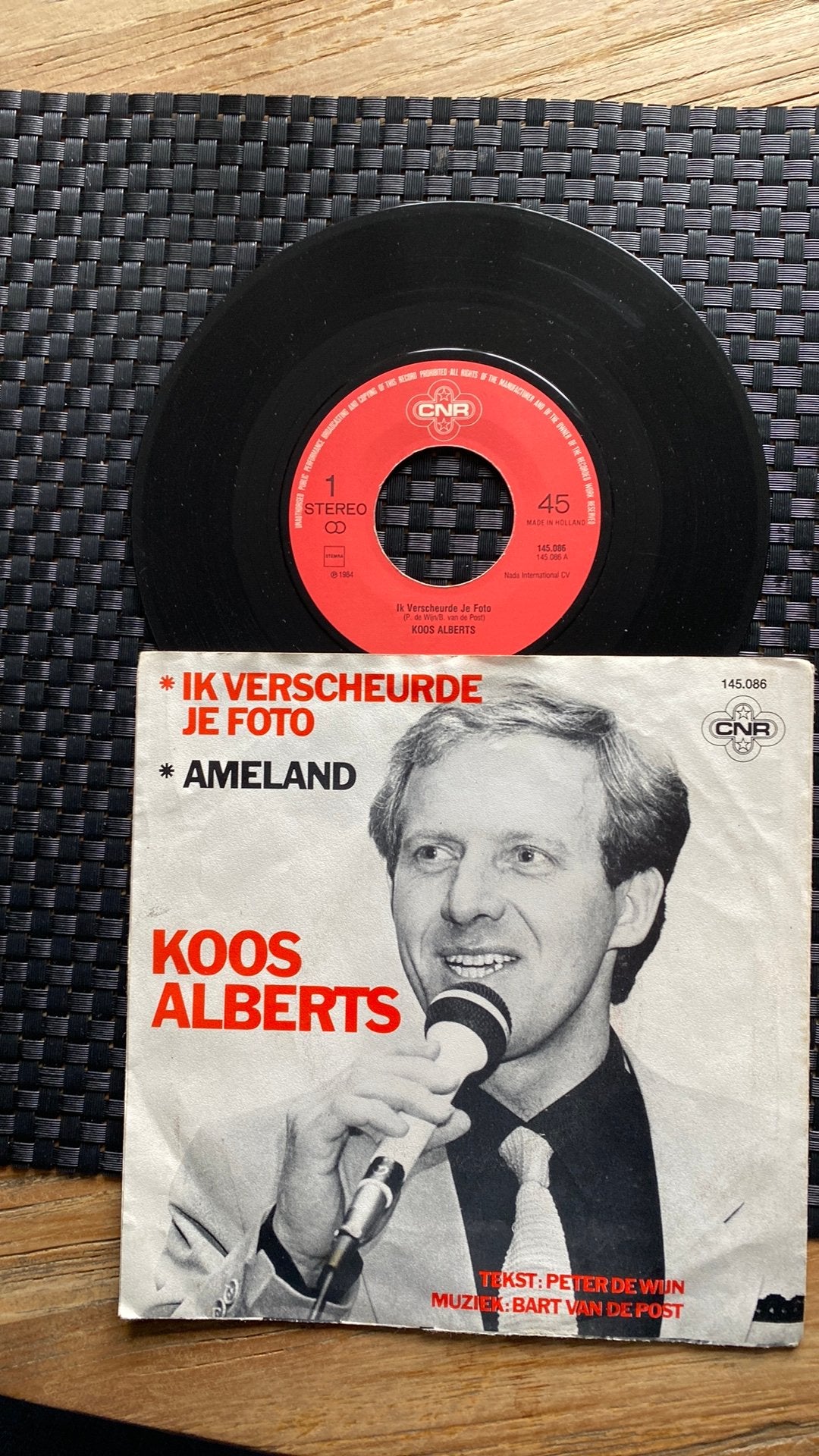 Singel koos alberts, Ophalen of Verzenden, Zo goed als nieuw, Overige formaten, Levenslied of Smartlap