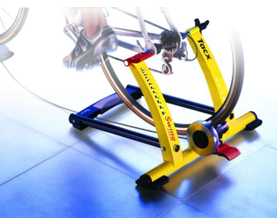 Tacx cycleforce swing indoor fietstrainer steun, Ophalen, Gebruikt