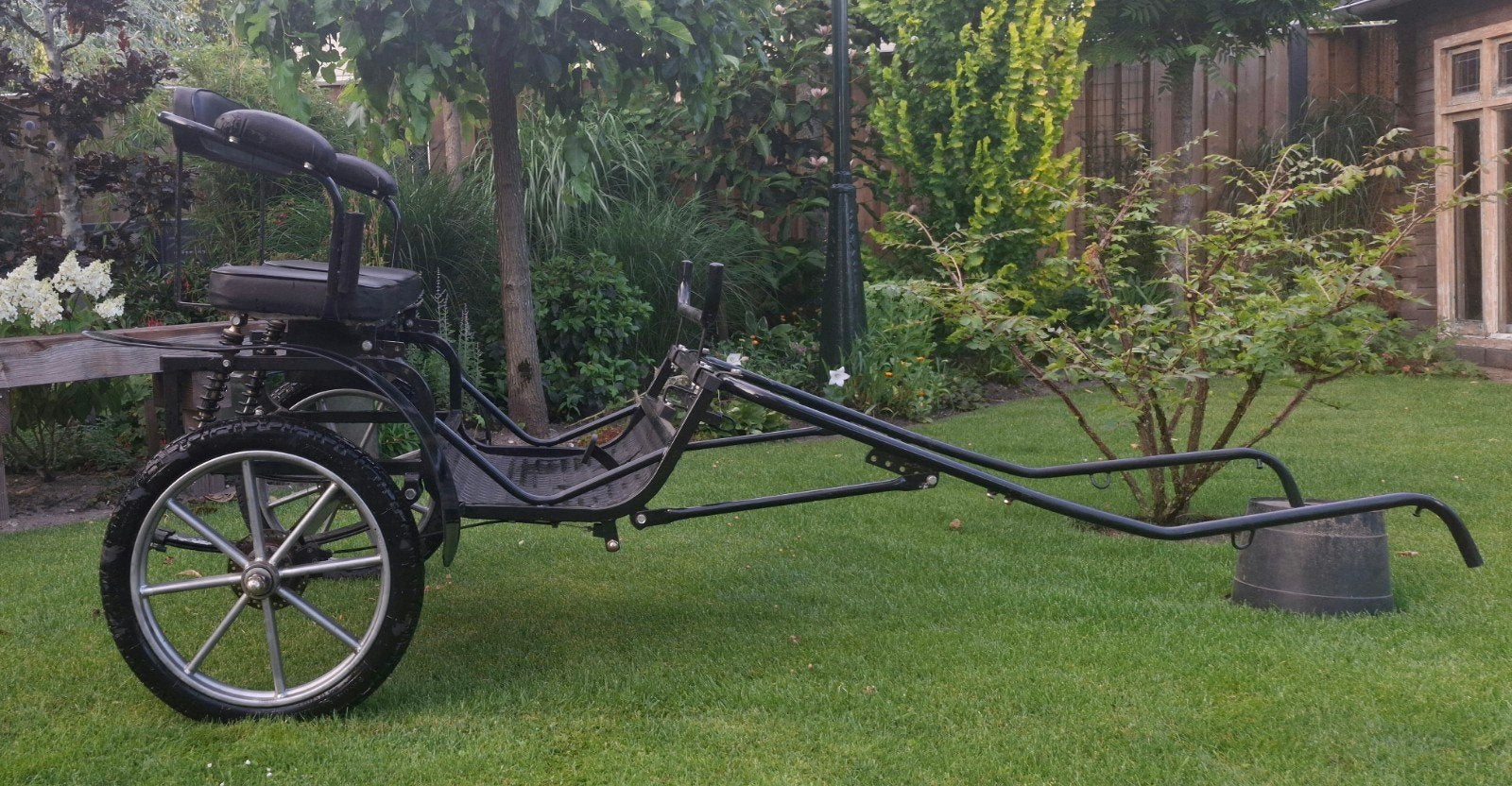 Luxe Cavalettie Sport Edition Sulky (16 inch), Zo goed als nieuw, Sulky, Pony