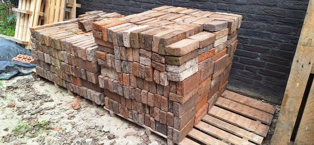 750  luxe metselstenen van Vogelenzang kleur taupe/ bruin/ h, Doe-het-zelf en Verbouw, Metselstenen, Ophalen of Verzenden, Nieuw