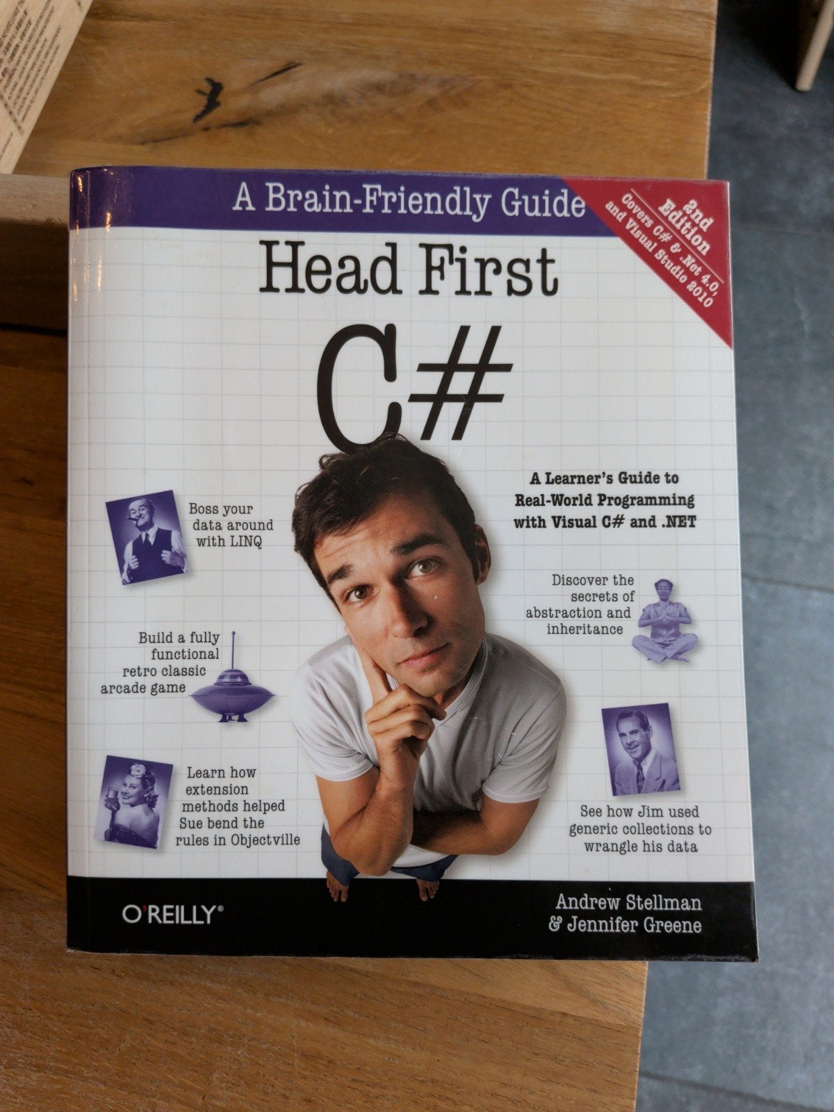 Head First C# 2nd Edition - Leer programmeren, Boeken, Ophalen of Verzenden, Zo goed als nieuw, Programmeertaal of Theorie, Andrew Stellman & Jennifer Greene