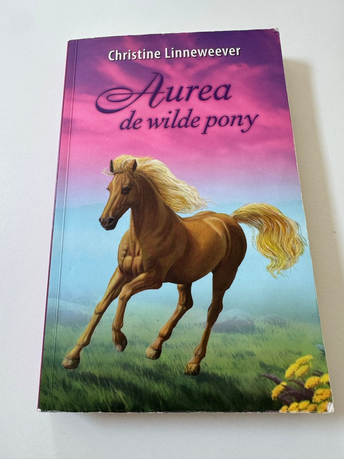Aurea de wilde pony - Christine Linneweever, Boeken, Ophalen of Verzenden, Gelezen, Fictie algemeen