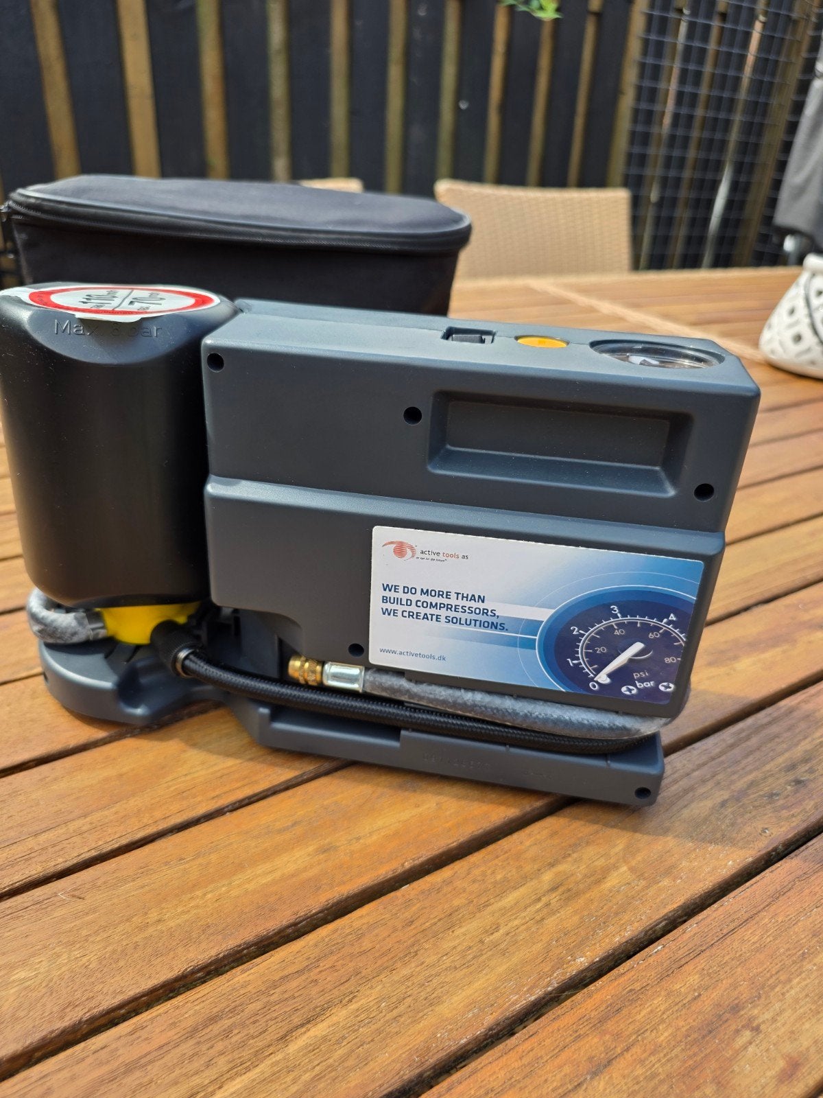 Bandenreparatieset met compressor, Ophalen of Verzenden, Nieuw