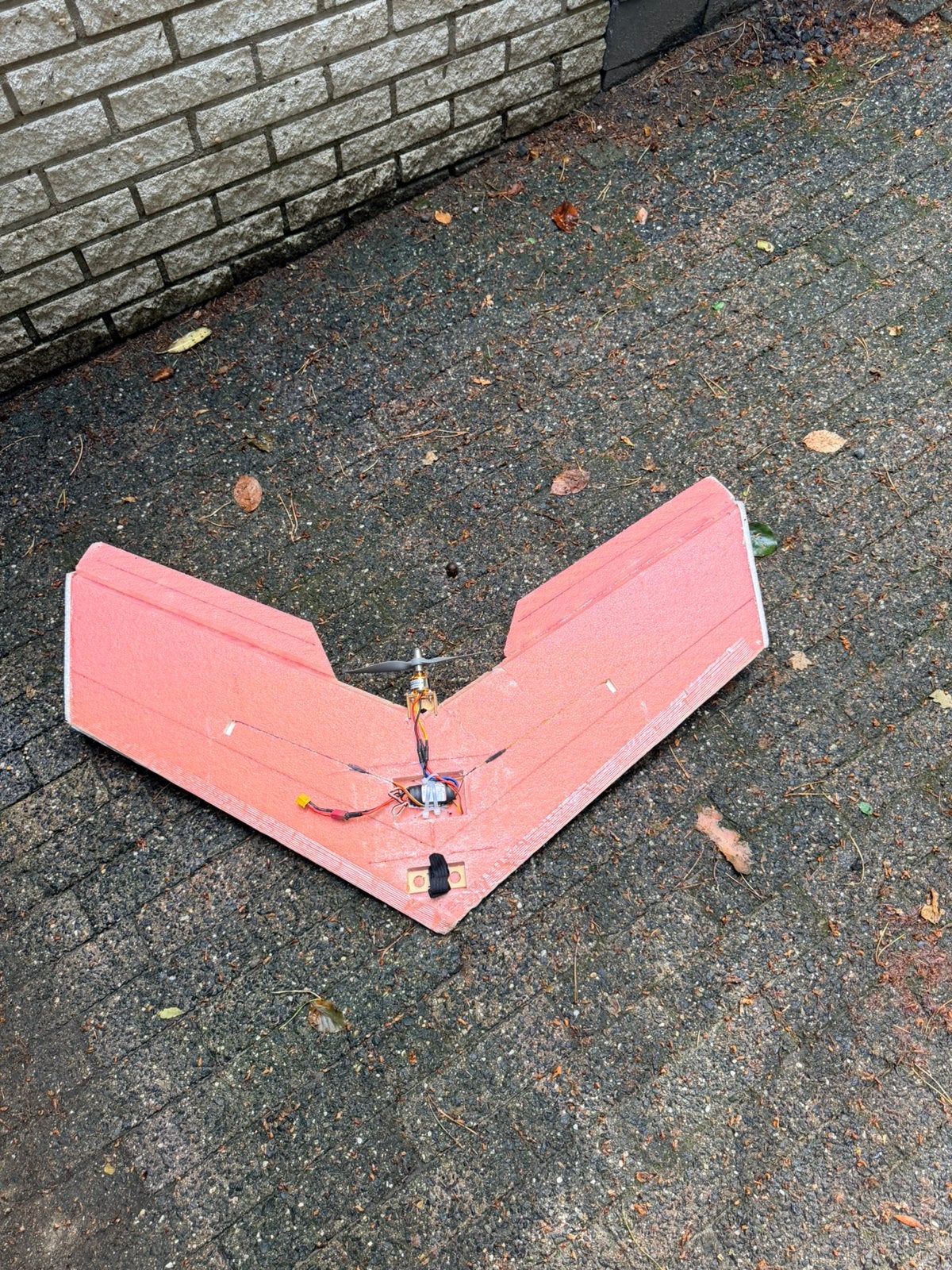 Tuksumo vliegende vleugel, Ophalen of Verzenden, Gebruikt, Elektro, RTF (Ready to Fly)