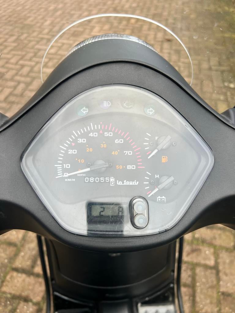 La Souris Sourini R - Zwart- 07-2024- 8056 km- Goed onderh, Ophalen, Gebruikt, Benzine, Overige merken