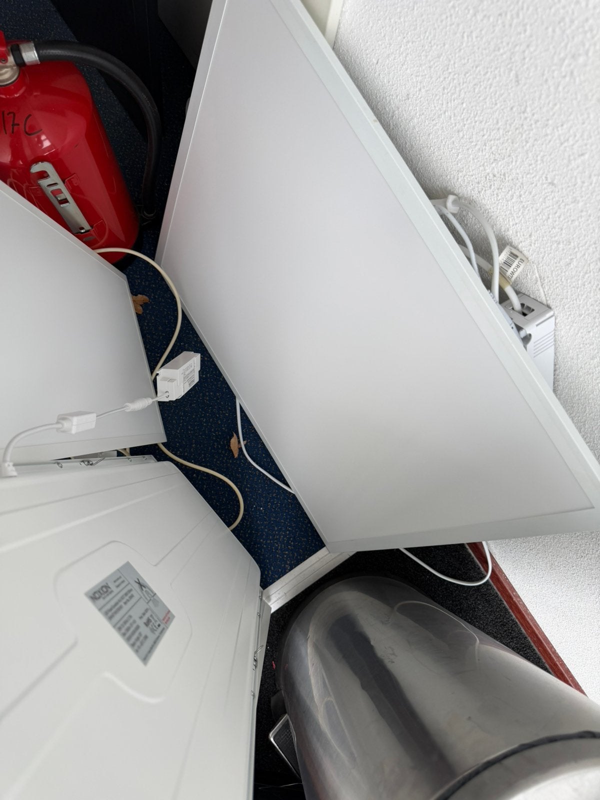 Led lichtpanelen 2 x vierkant 4 x rechthoek, Ophalen, Zo goed als nieuw
