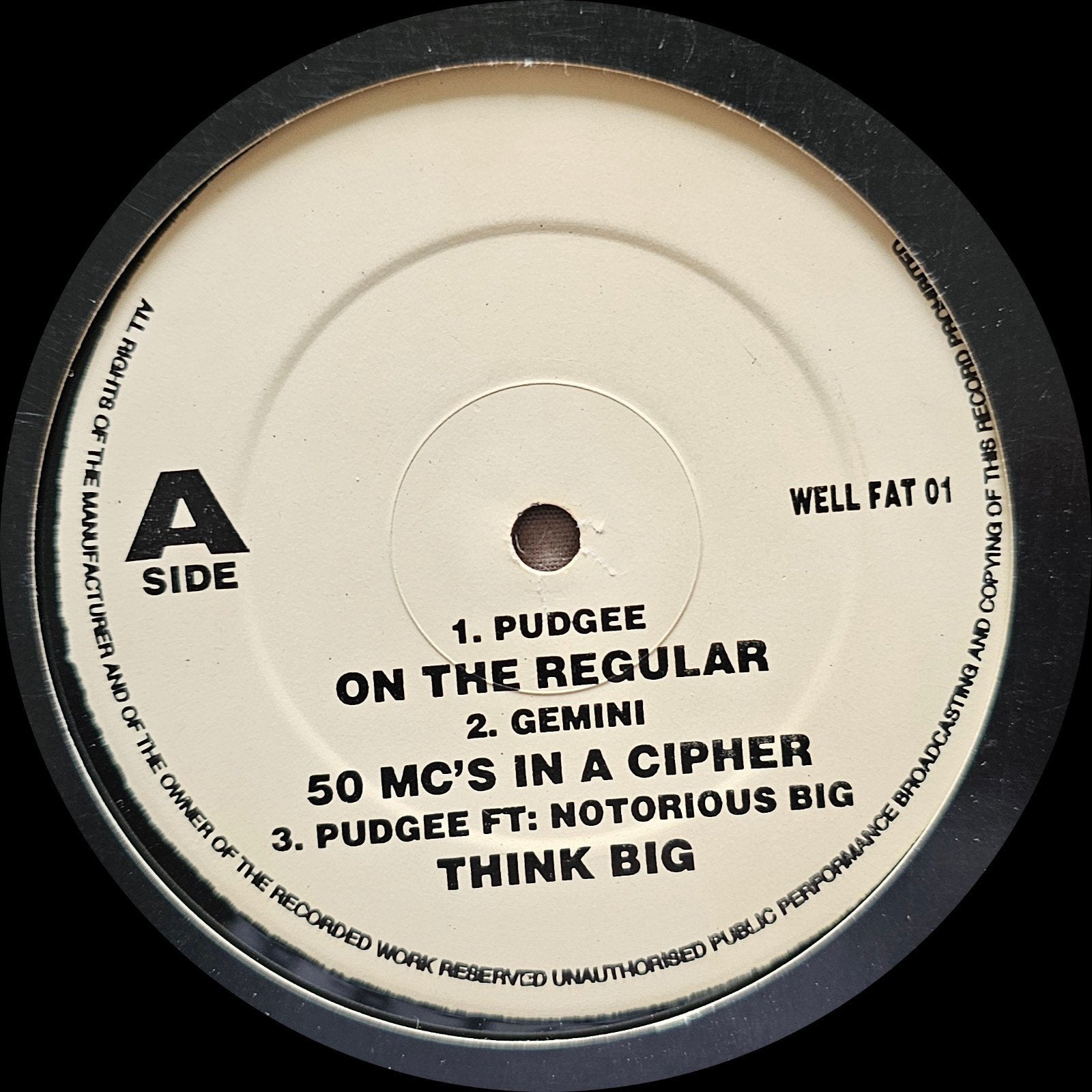Pudgee, Notorious B.I.G., ODB - Unofficiële DJ Bootleg EP, Gebruikt, Ophalen of Verzenden, Import, EP
