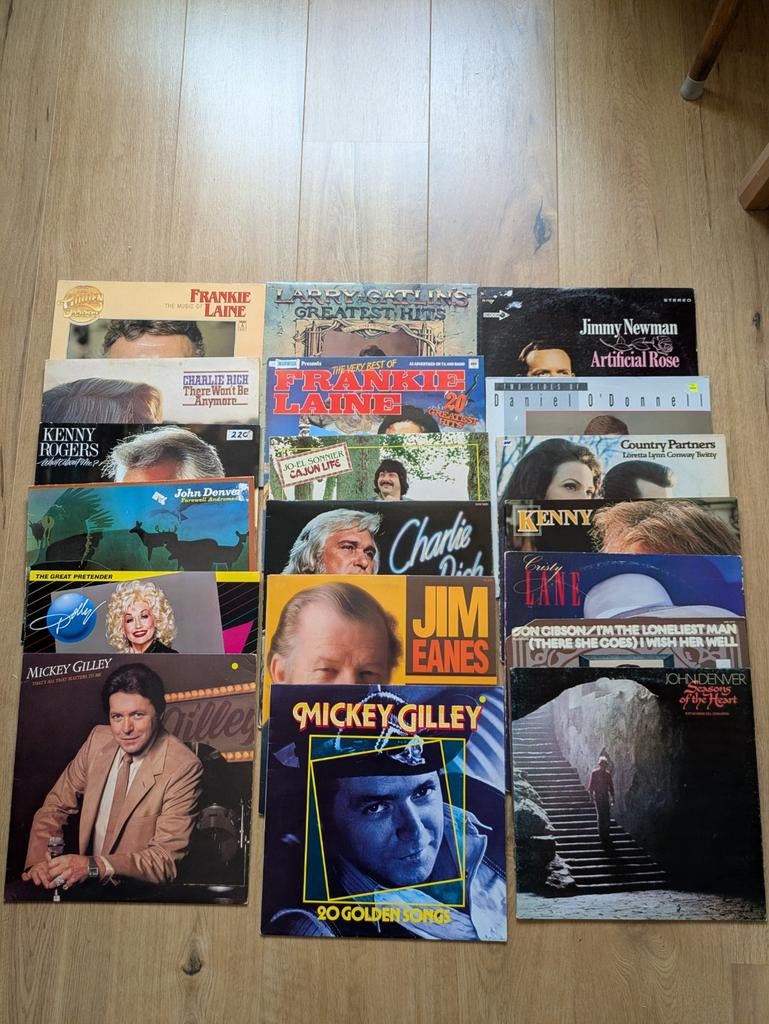Lot Country vinylplaten, Ophalen of Verzenden, Gebruikt, 12 inch, Country en Western
