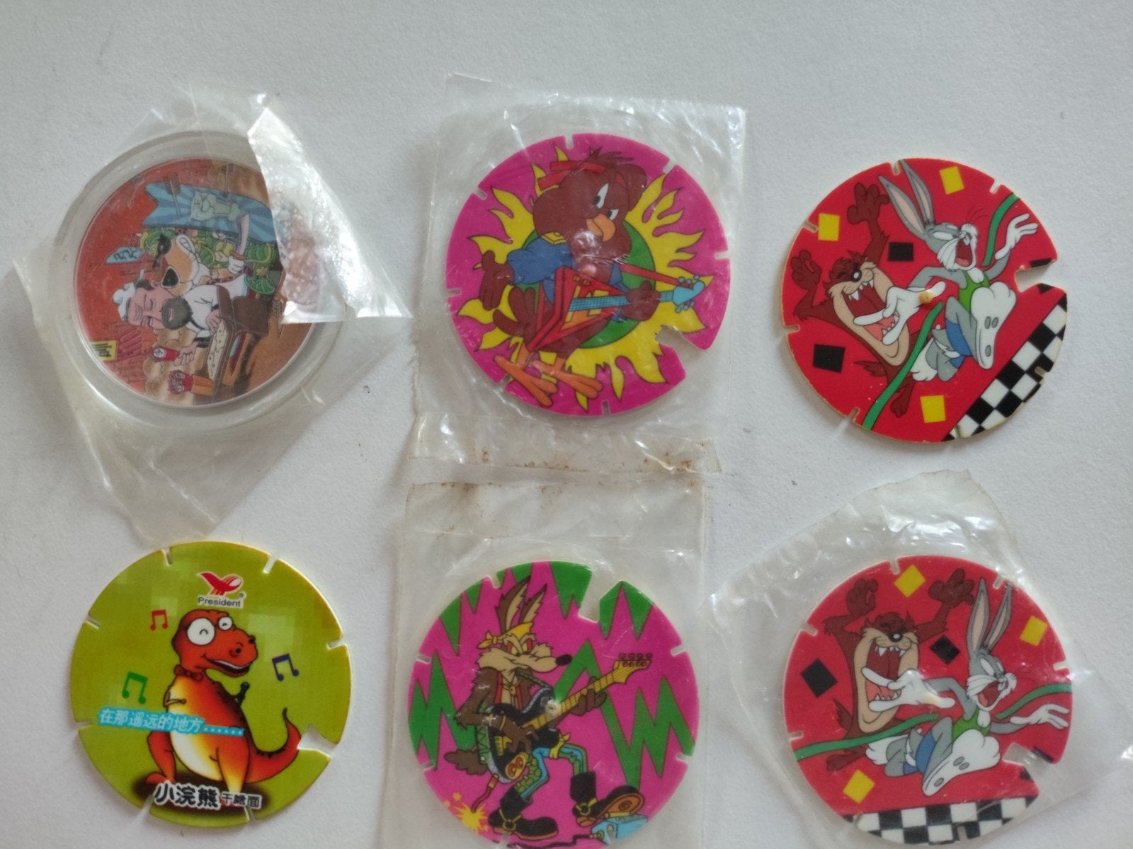 Vintage Tazo's Looney Tunes en meer - Ongeopend, Ophalen of Verzenden, Nieuw