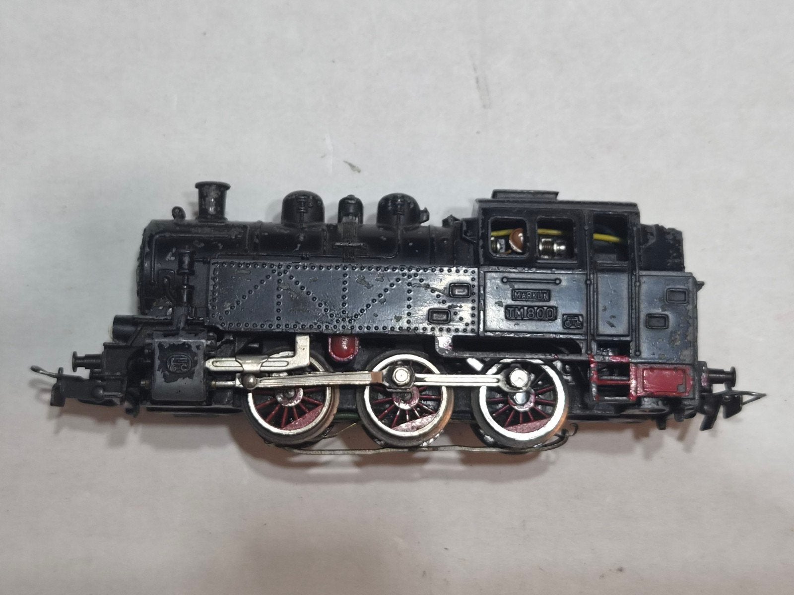 Marklin stoomlocomotief tm 800, Hobby en Vrije tijd, Modeltreinen | H0, Wisselstroom, Gebruikt, Locomotief, Ophalen of Verzenden