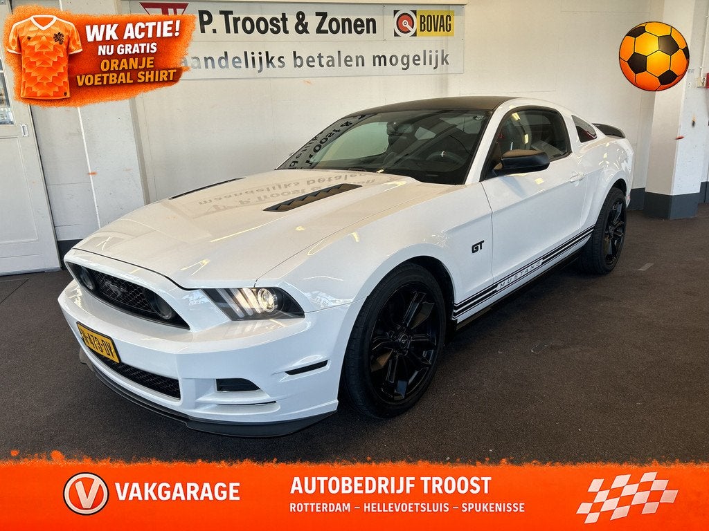 Ford USA Mustang 4.6 V8 GT Bullit Handgeschakeld | Cruise co, Auto's, Ford Usa, Achterwielaandrijving, Gebruikt, Wit, Leder