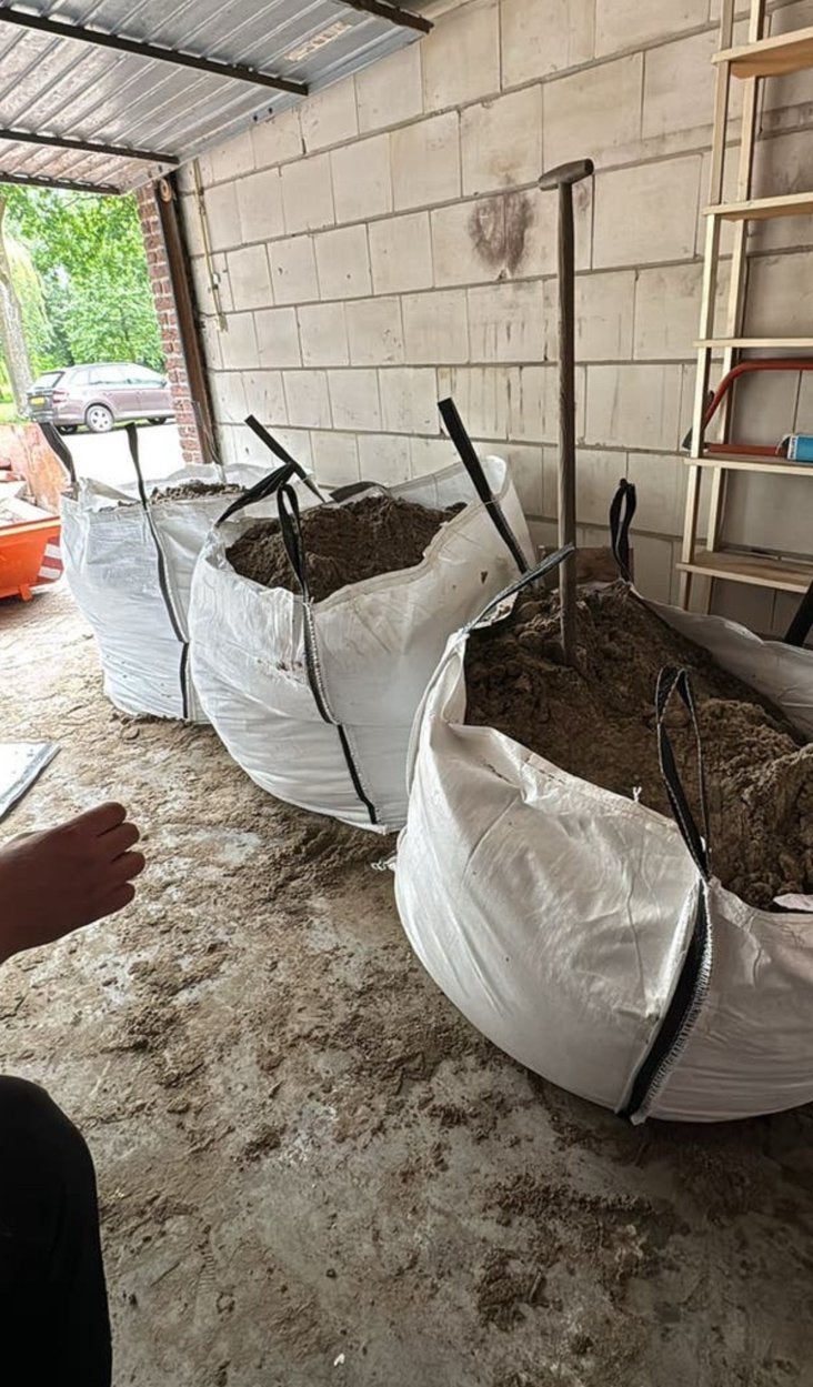 Ophoogzand, Tuin en Terras, Zand, Ophalen, Zo goed als nieuw, Ophoogzand