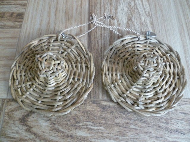 2 stuks Riviera Maison rustic rattan decoratie zomer hoedje, Ophalen of Verzenden, Zo goed als nieuw