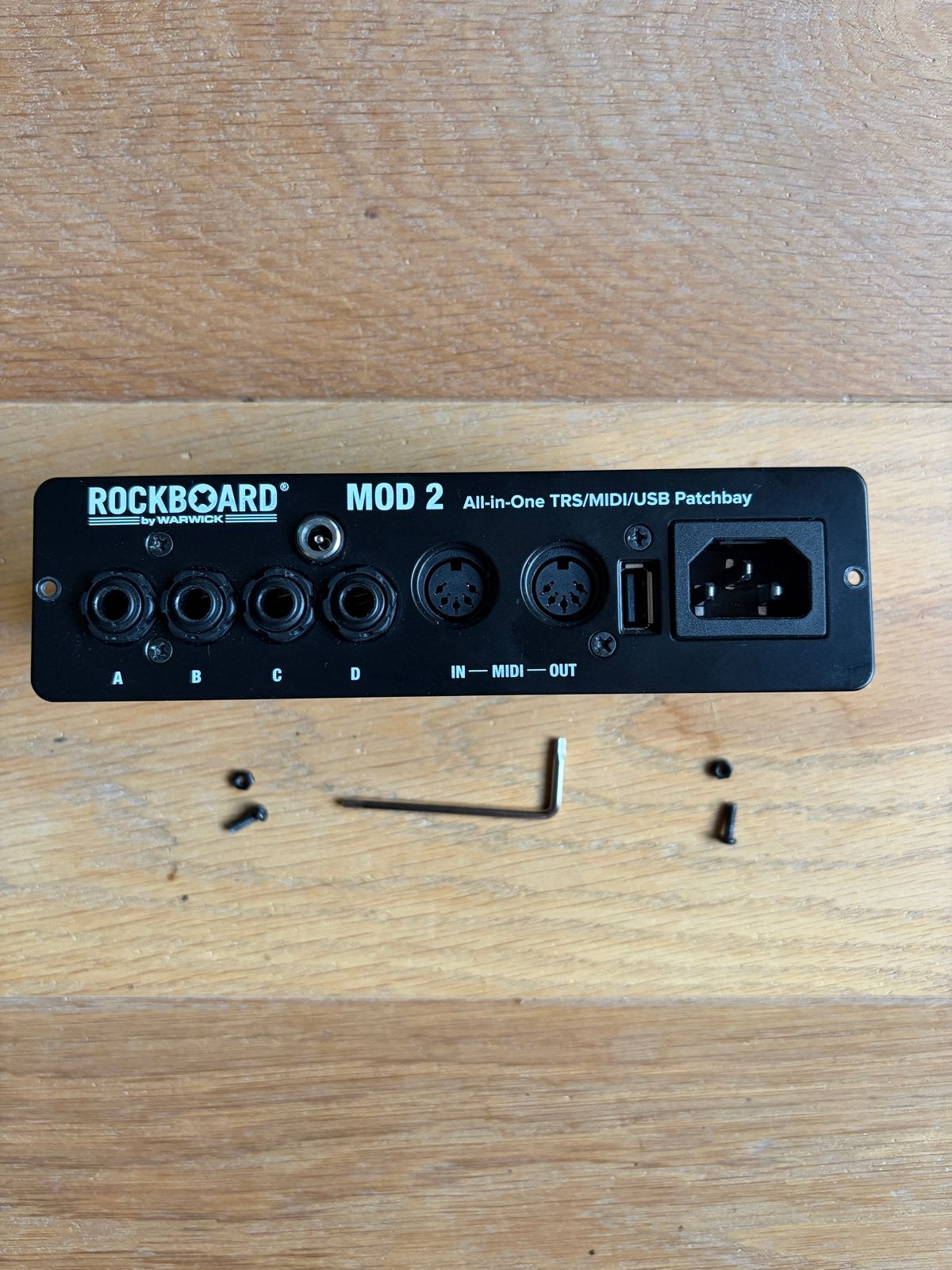 RockBoard MOD 2 All-in-One TRS/MIDI/USB Patchbay, Ophalen of Verzenden, Zo goed als nieuw, Overige typen