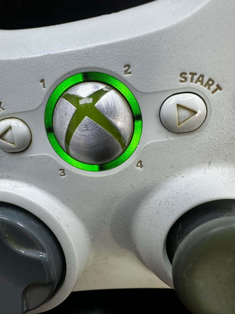 Xbox 360 Draadloze Controller - Wit, G, Ophalen of Verzenden, Zo goed als nieuw, S