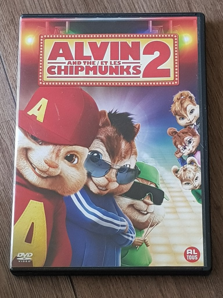 alvin and the chipmunks deel 2, en deel 3, Alle leeftijden, Ophalen of Verzenden, Zo goed als nieuw