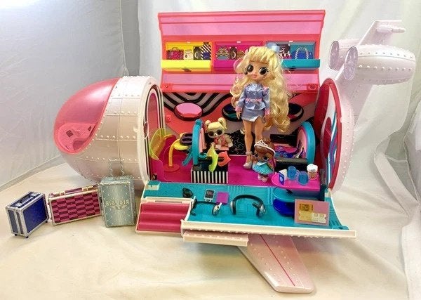 L.O.L. Surprise O.M.G. Remix 4-in-1 vliegtuig speelset LOL, Coolsingel 104, 3011 AG Rotterdam, Netherlands, Verzenden, Zo goed als nieuw