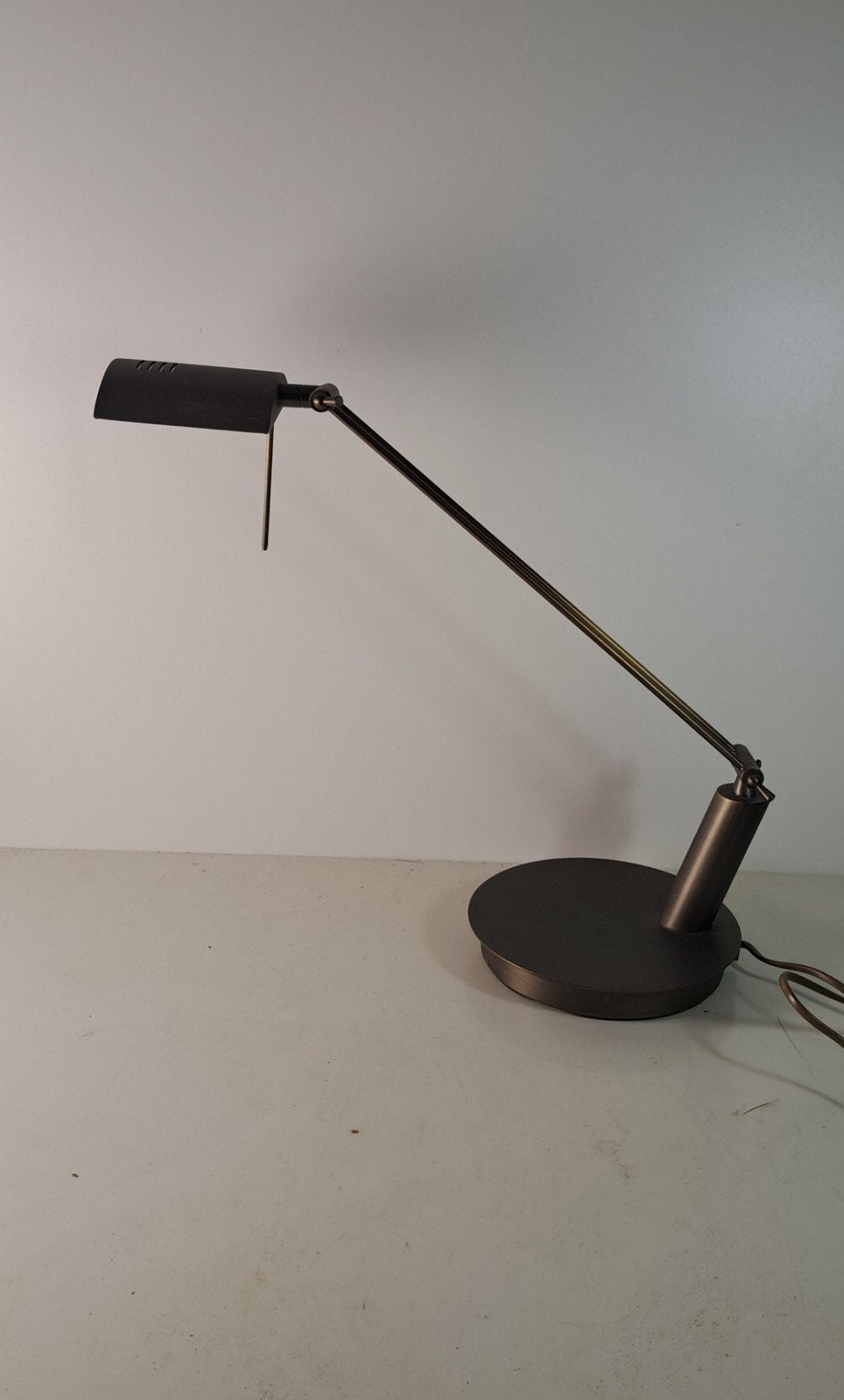 Fabas Luce Tafellamp Brons - Verstelbaar met Touch, Huis en Inrichting, Lampen | Tafellampen, Bureaulamp, Gebruikt, Overige merken