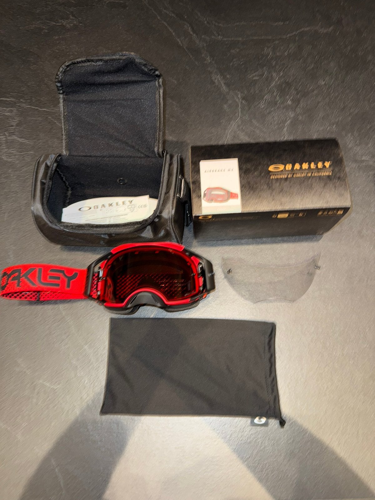 Oakley Airbrake ongedragen, Ophalen of Verzenden, Nieuw zonder kaartje, Kinderen, Motorcrosskleding