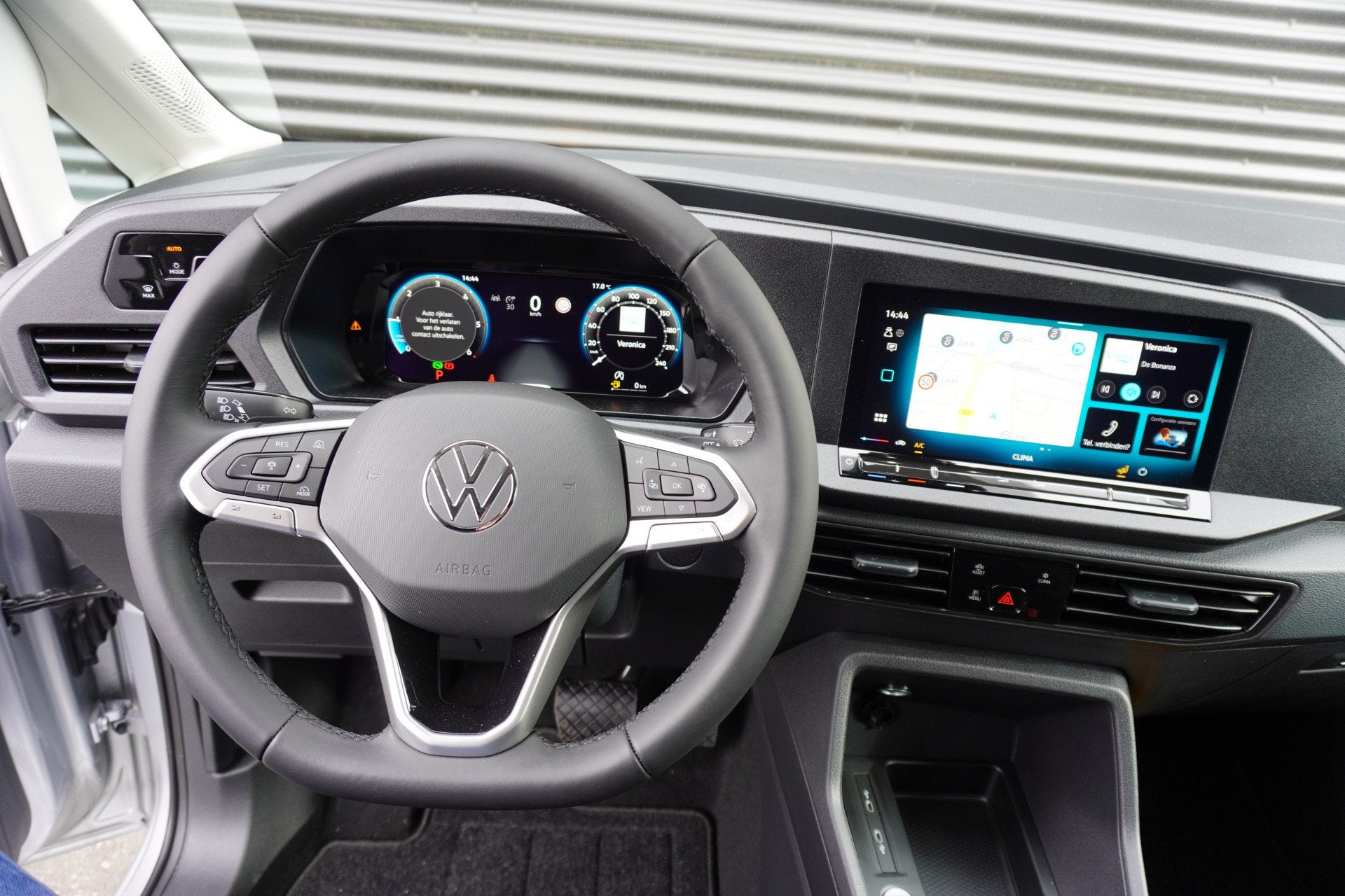 Volkswagen Caddy Cargo 122pk Automaat Style Apple Carplay Di, Auto's, Stof, Euro 6, 4 cilinders, Volkswagen