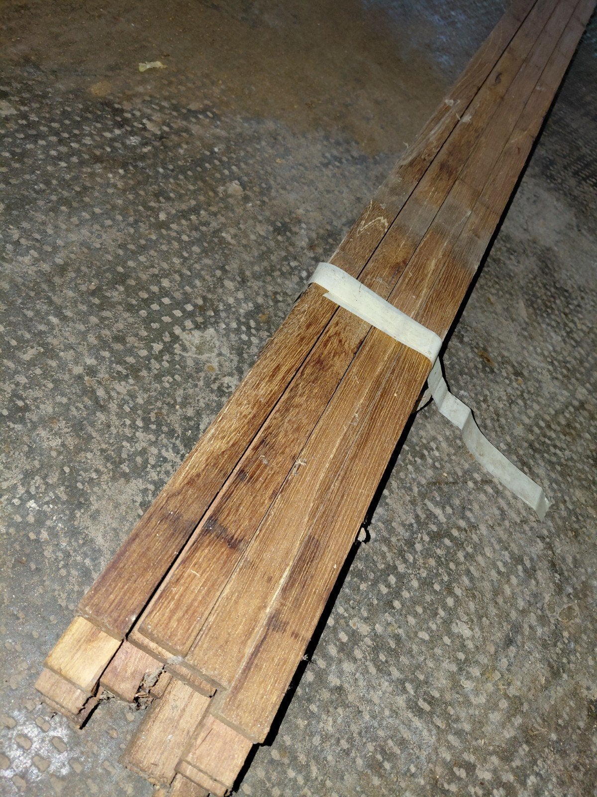 Hardhout plinten / profielen / latjes., Ophalen, Nieuw, Overige materialen, Plinten