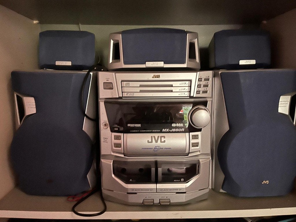 Stereo installatie, Audio, Tv en Foto, Stereo-sets, Ophalen, Gebruikt, Tuner of Radio, JVC