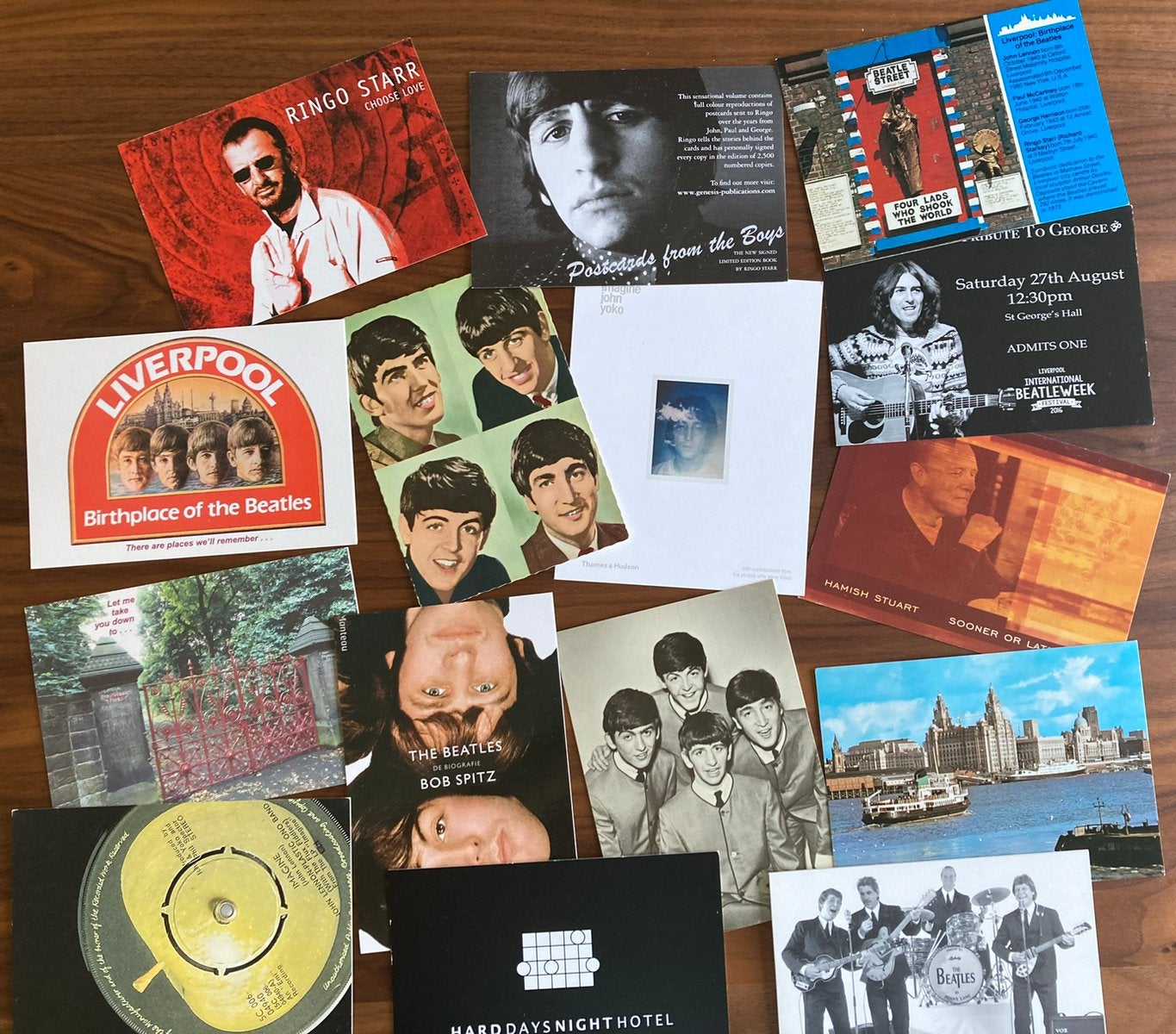 The Beatles- 15 kaarten, Ophalen of Verzenden, Zo goed als nieuw, Foto of Kaart