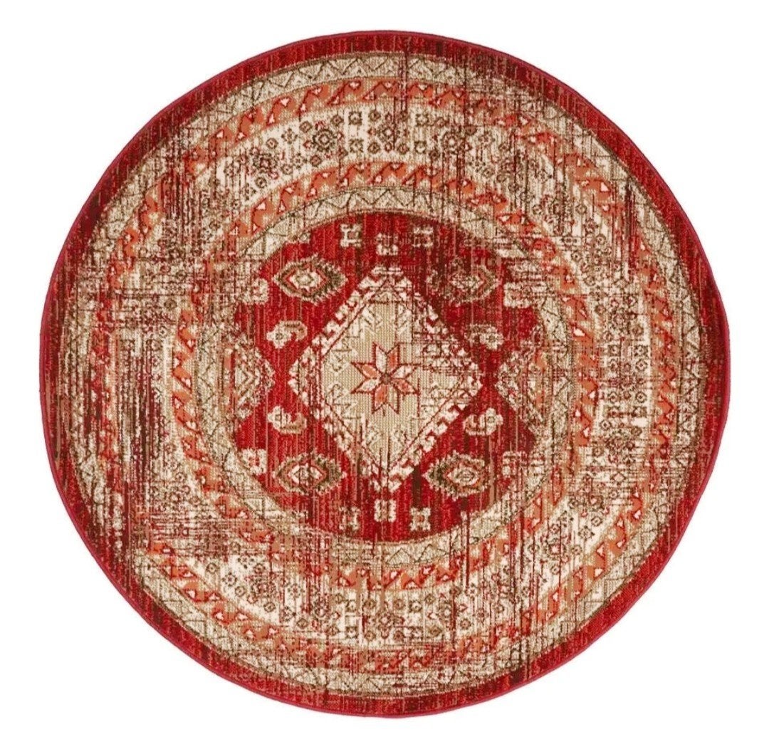 ZGAN Rond vloerkleed 2,40 cm.(Ayla), Ophalen, Oosters, Vintage, Rond, 200 cm of meer
