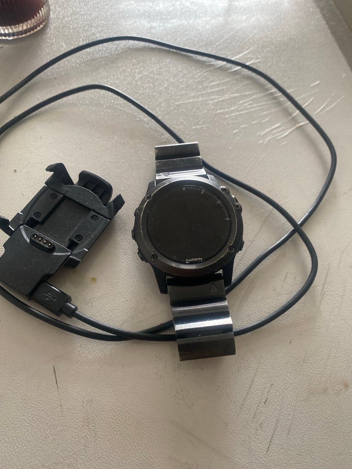 Garmin Fenix 3 sporthorloge met oplader, Zwart, Ophalen of Verzenden, Waterdicht, Android