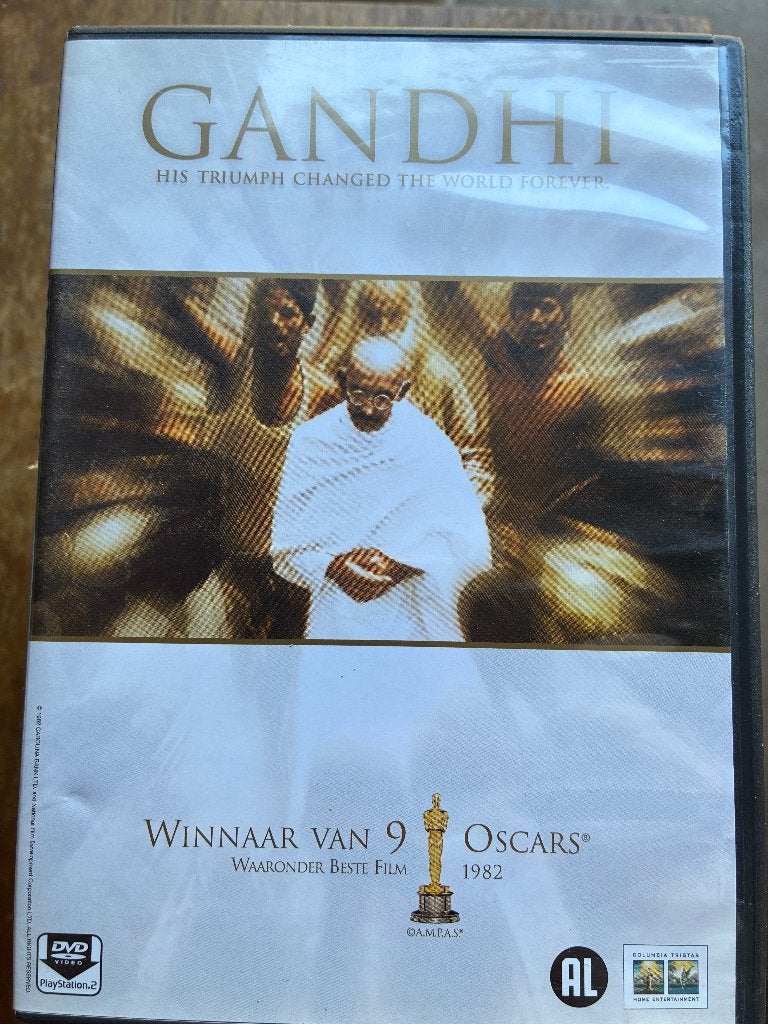 Gandhi DVD ( 9 Oscars...), Engels, Nederlands, Drama, Ophalen of Verzenden