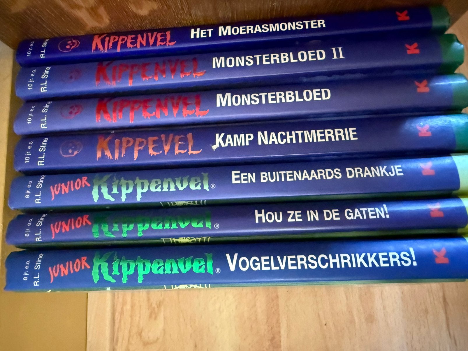 Zeven delen Kippenvel , nieuw, Ophalen of Verzenden, Nieuw, R.L. Stine
