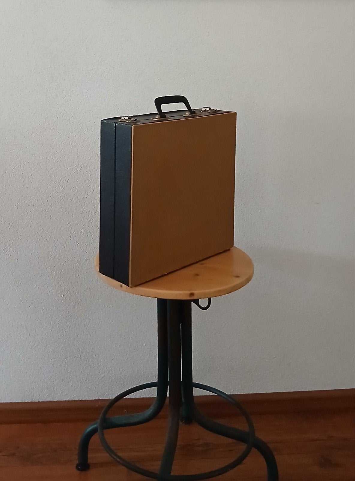 Vintage lp koffer, Ophalen of Verzenden, Huis en Inrichting