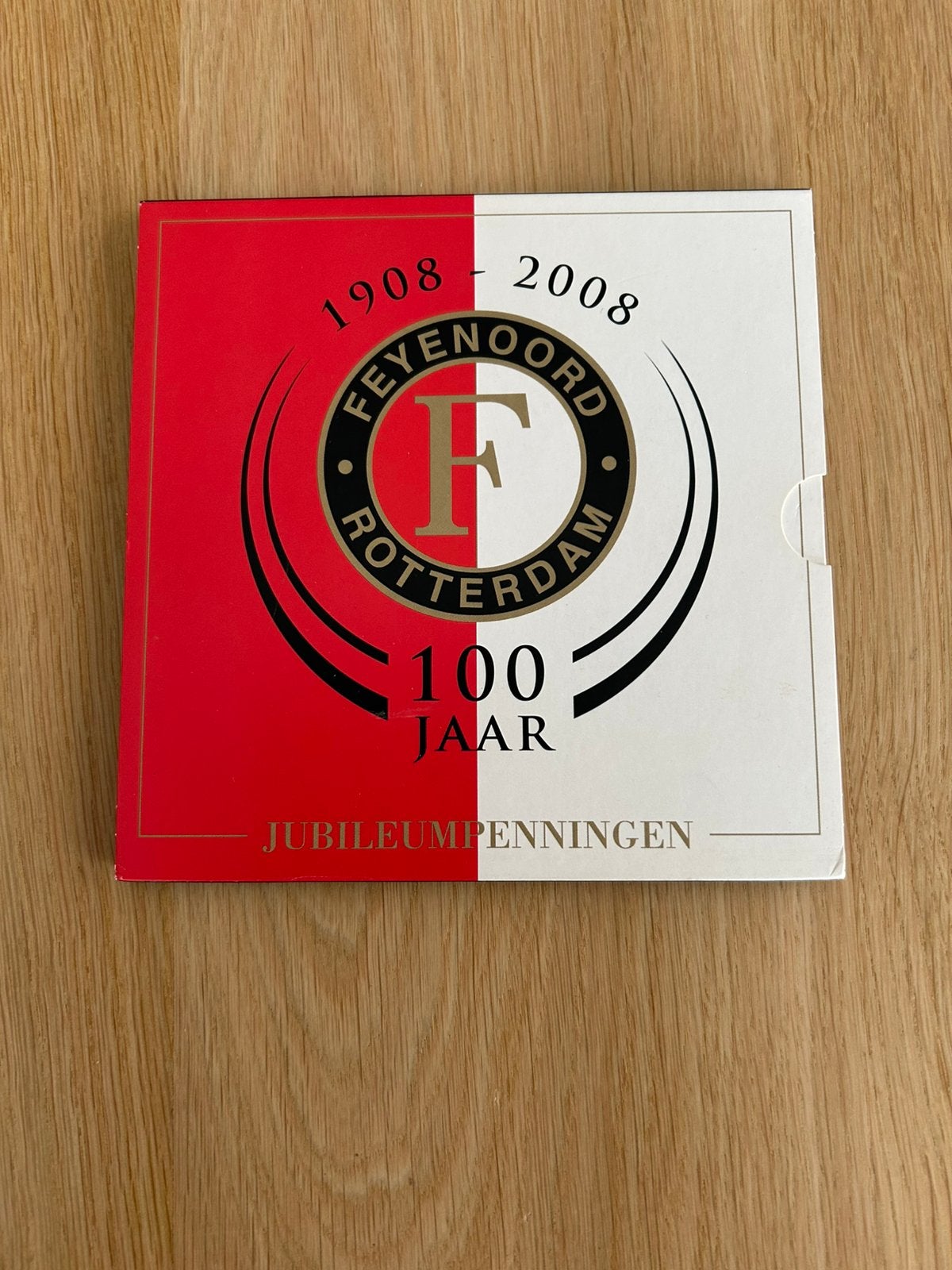 Feyenoord Rotterdam 100Jaar Jubileumpenningen  2008 - 2008 ., Ophalen of Verzenden, Nieuw, Feyenoord