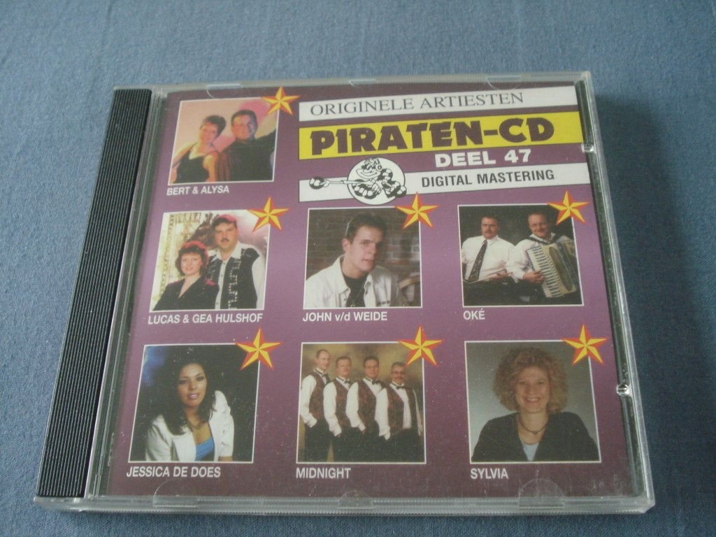 ORIGINELE PIRATENHITS  DEEL  47, Ophalen of Verzenden, Zo goed als nieuw, Levenslied of Smartlap, Verzamelalbum