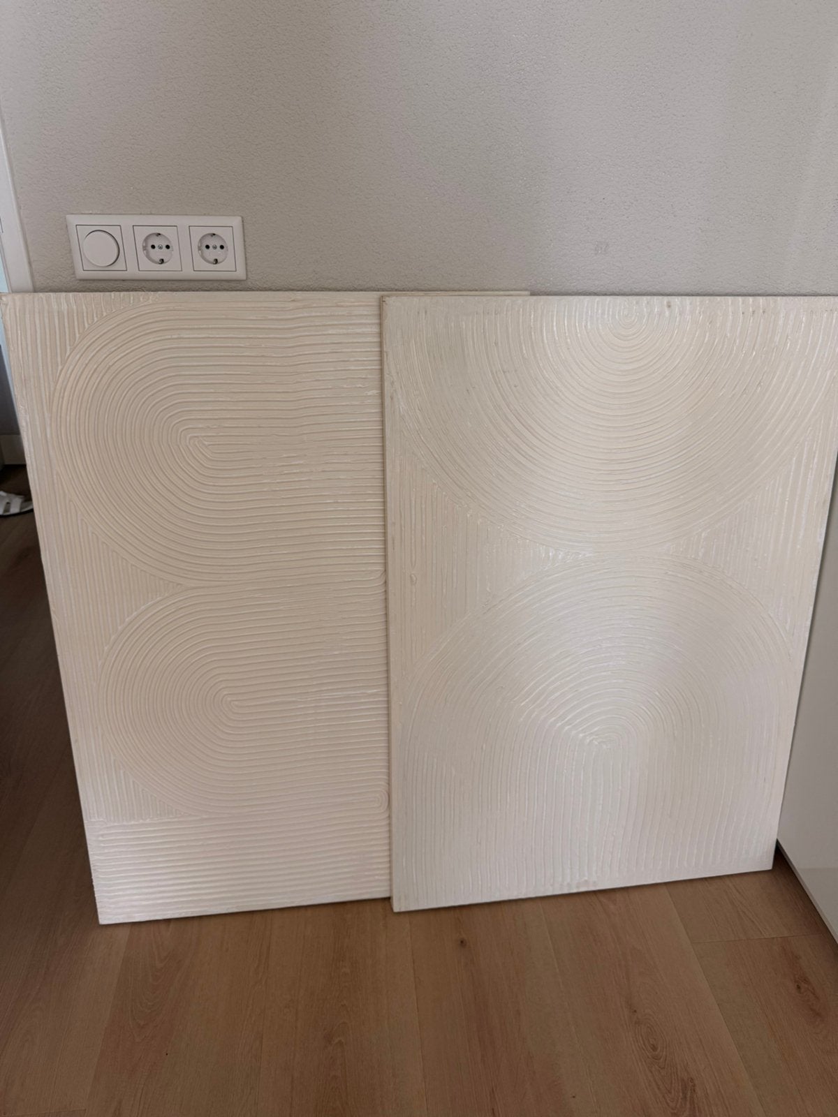 Japandi stijl schilderijen x2, Antiek en Kunst, Kunst | Schilderijen | Modern, Ophalen