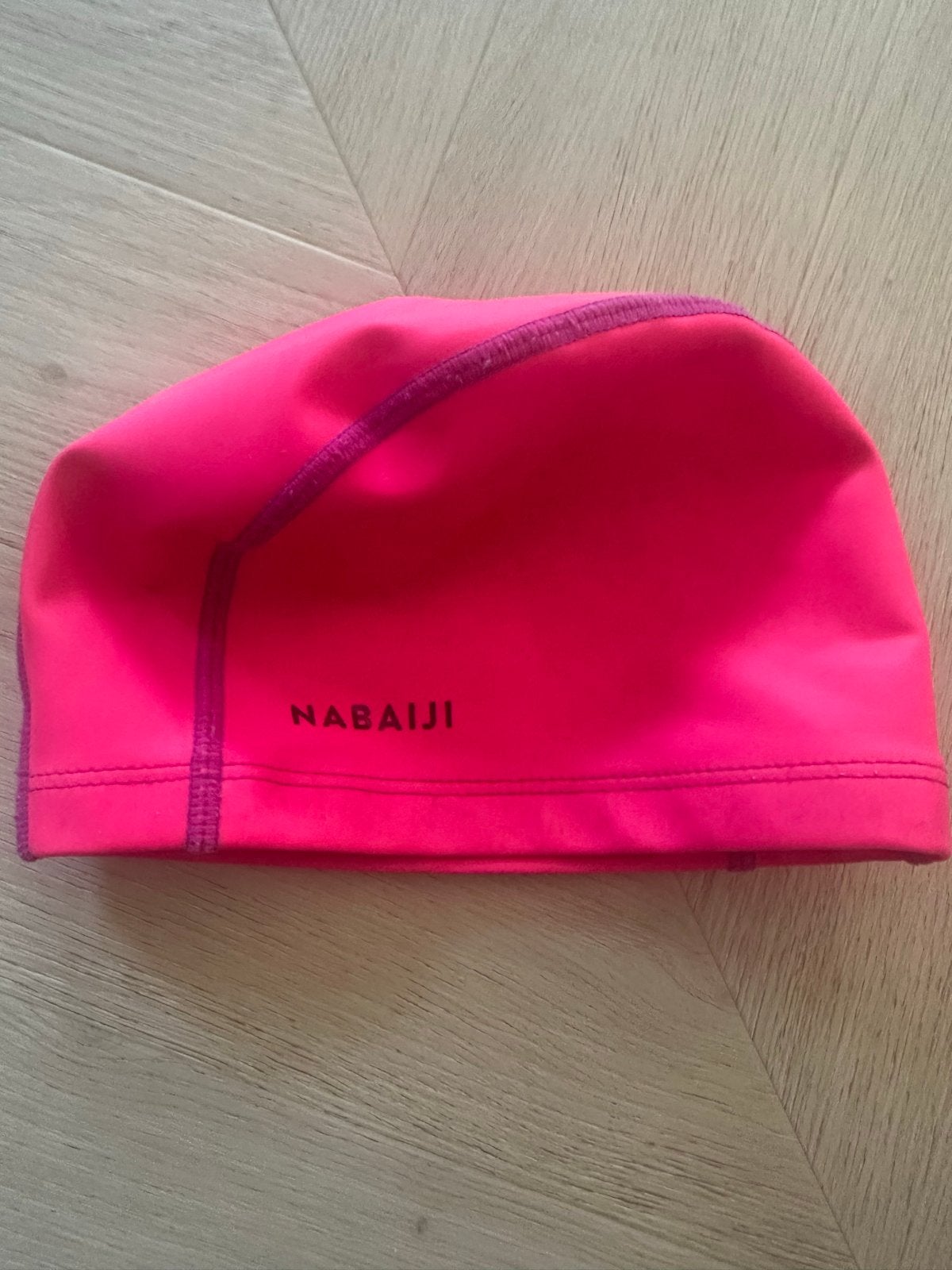 Nabaiji badmuts roze - Junior (51-56 cm), Ophalen, Zo goed als nieuw